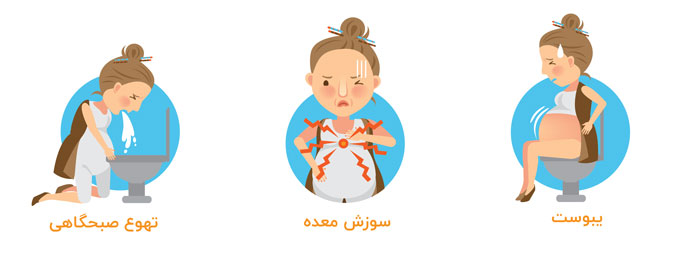 مشکلات گوارشی در بارداری